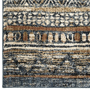 Adagio 8227 Coastal Pier Indigo Rug - Baconco