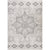 Adagio 8242 Paisley Points White Rug - Baconco