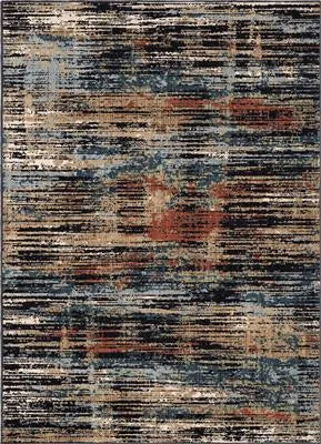 Adagio 8565 Redland Black Rug - Baconco