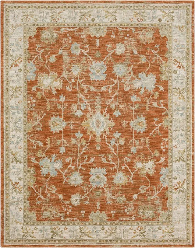 Adalia RG847 780 Iznik Rust Rug - Baconco