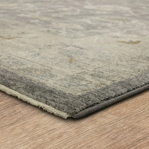 Adalia RG850 078 Kahta Dark Gray Rug - Baconco