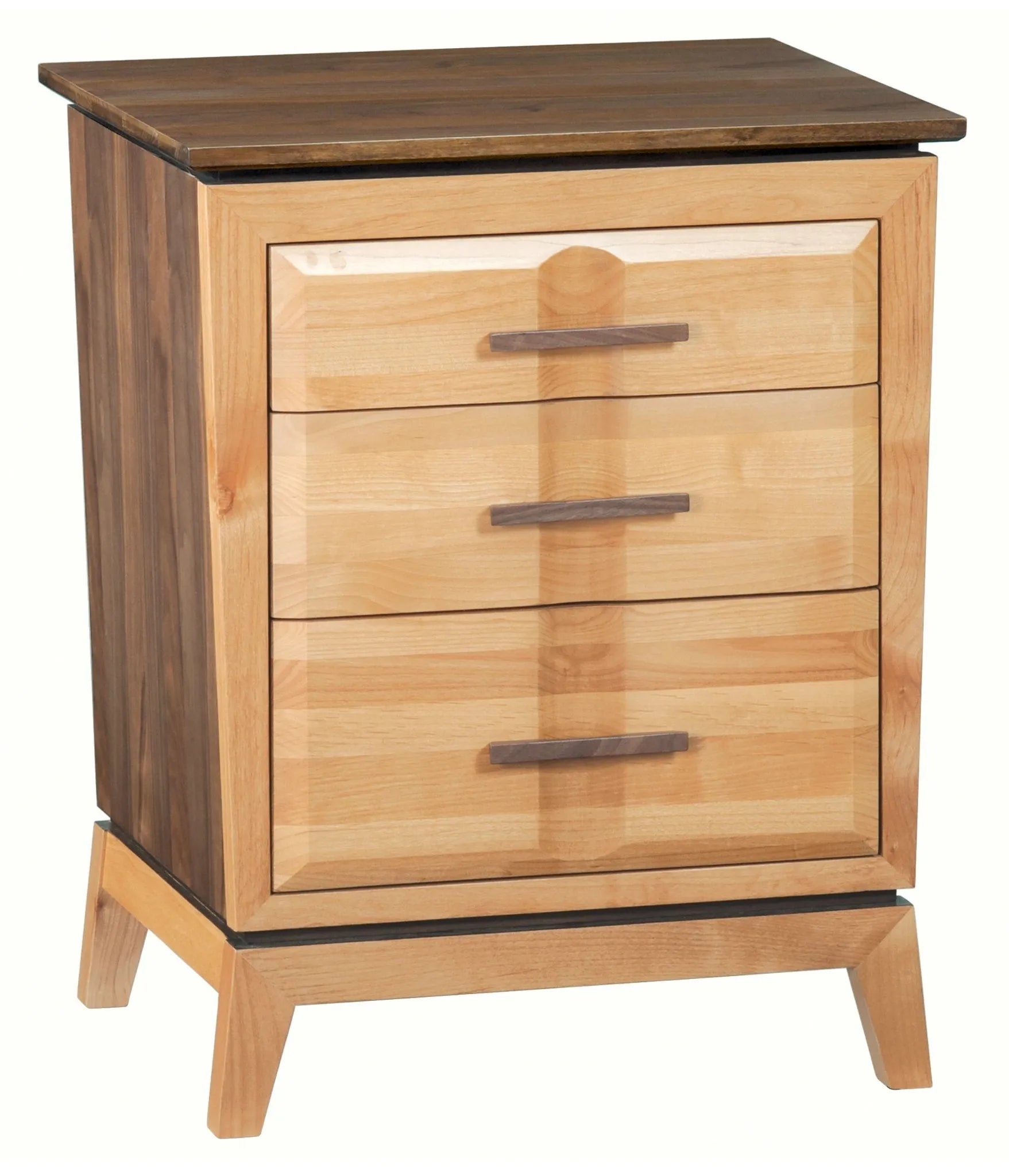 Addison 3 Drawer Nightstand - Baconco