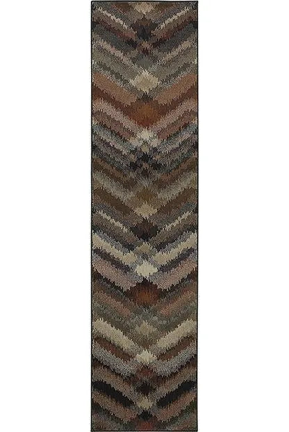 Adrienne 4205C Grey/ Multi Rug - Baconco