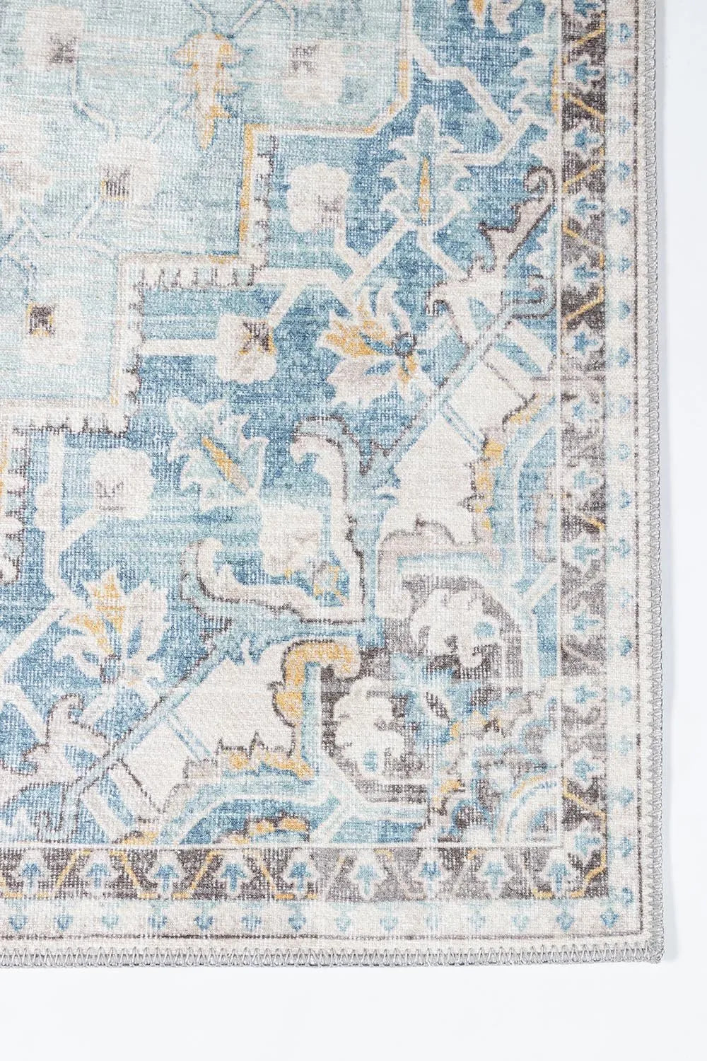 Afshar AFS-32 Light Blue Rug - Baconco