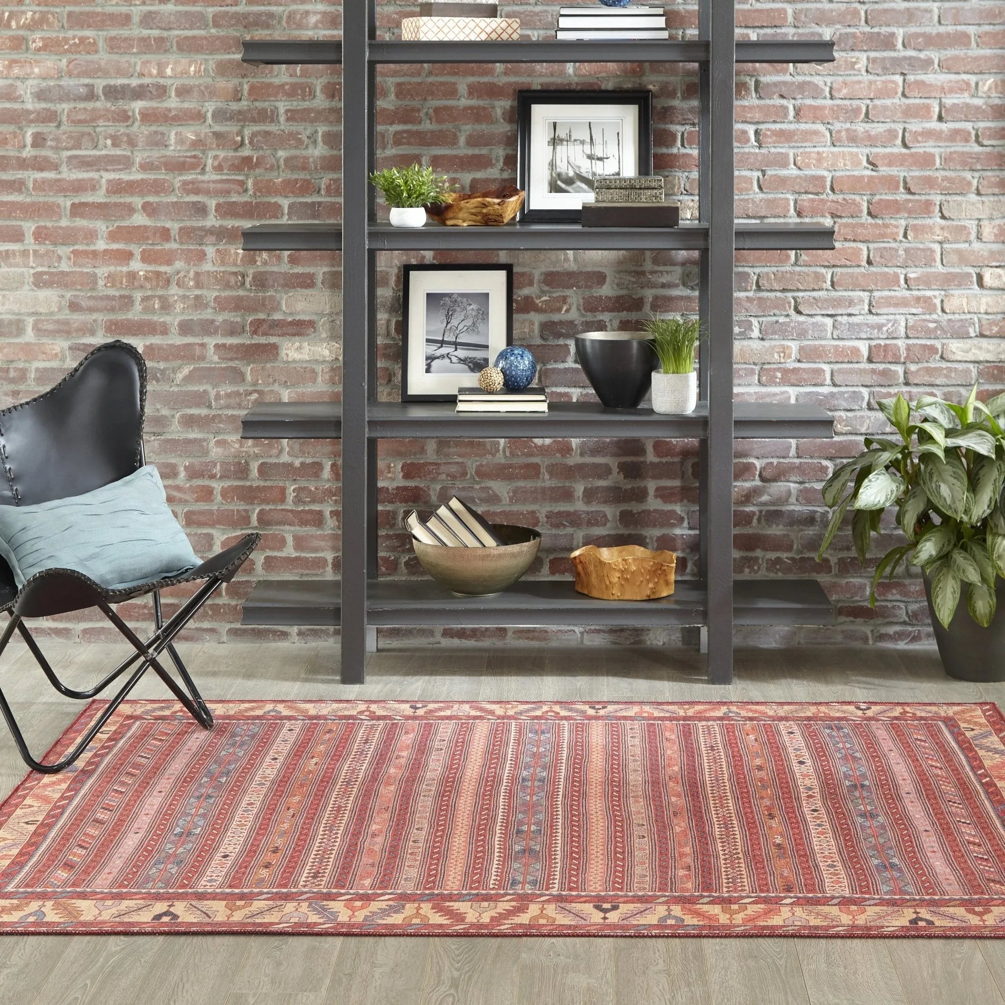 Afshar Afs-5 Multi Rugs - Baconco