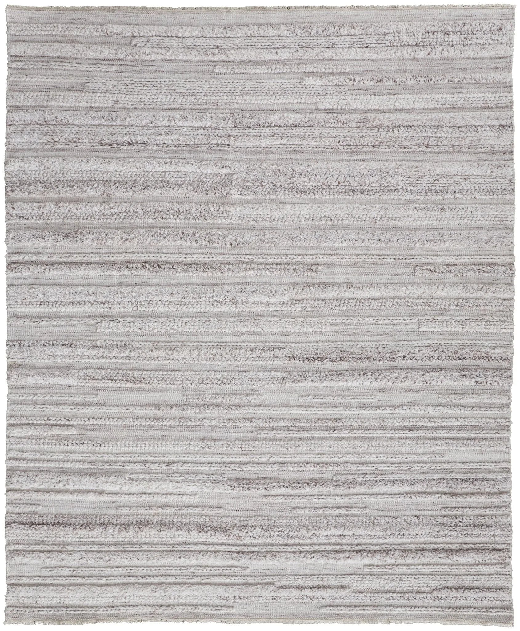 Alden ALD8637F Ivory/Taupe Rug - Baconco