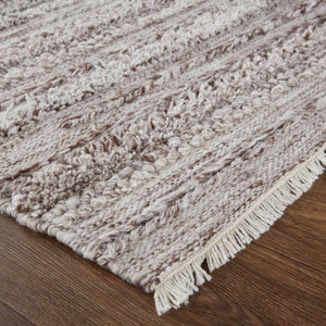 Alden ALD8637F Taupe/Brown Rug - Baconco