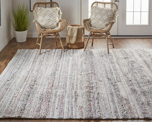 Alden ALD8637F Taupe/Ivory Rug - Baconco