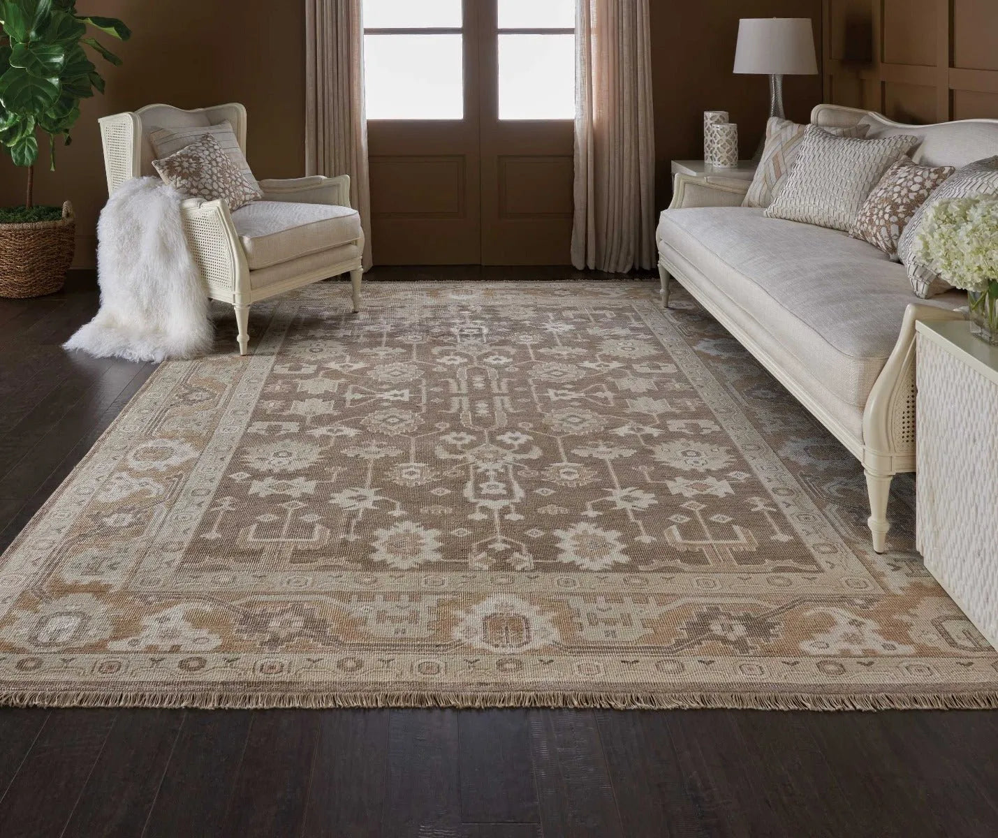 Aldora Ald06 Mocha Rug - Baconco