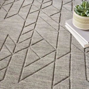 Alessia ALE01 Grey Rug - Baconco