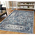 Alexandria ALX-83 Grey/Sea Blue Rug - Baconco