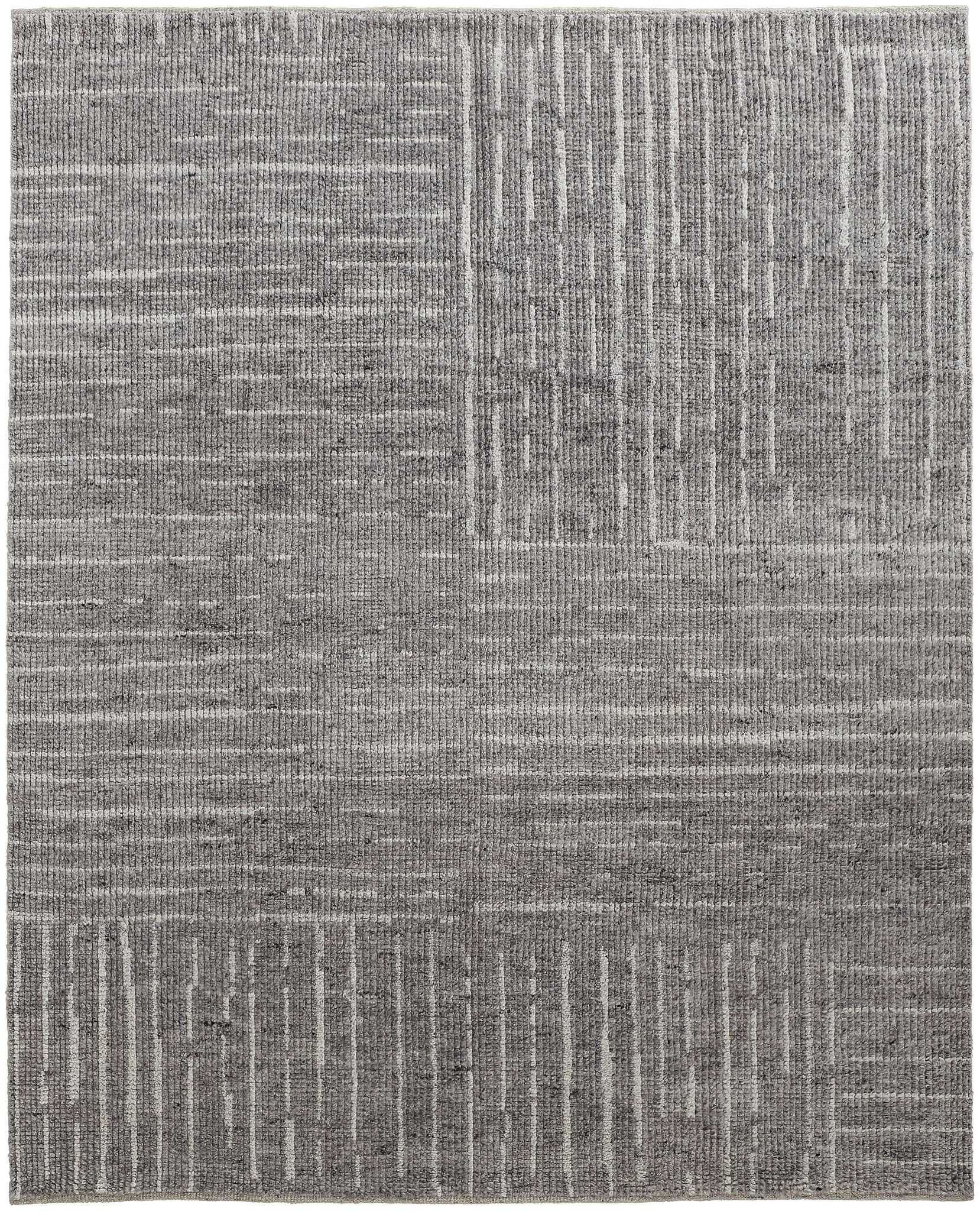 Alford ALF6913F Grey/Silver/Ivory Rug - Baconco