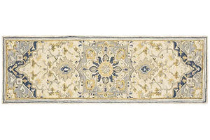 Alfresco 28402 Blue/Ivory Rug - Baconco