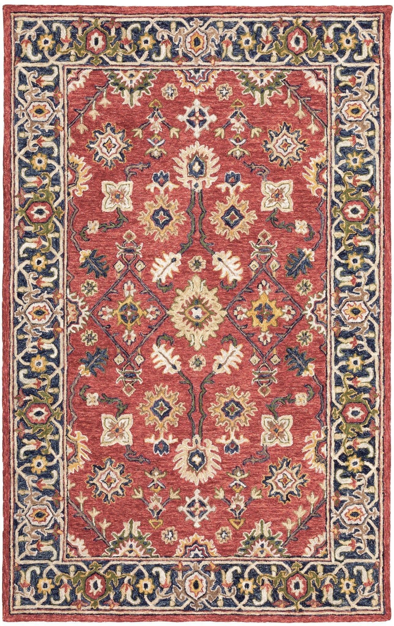 Alfresco 28404 Red/Blue Rug - Baconco