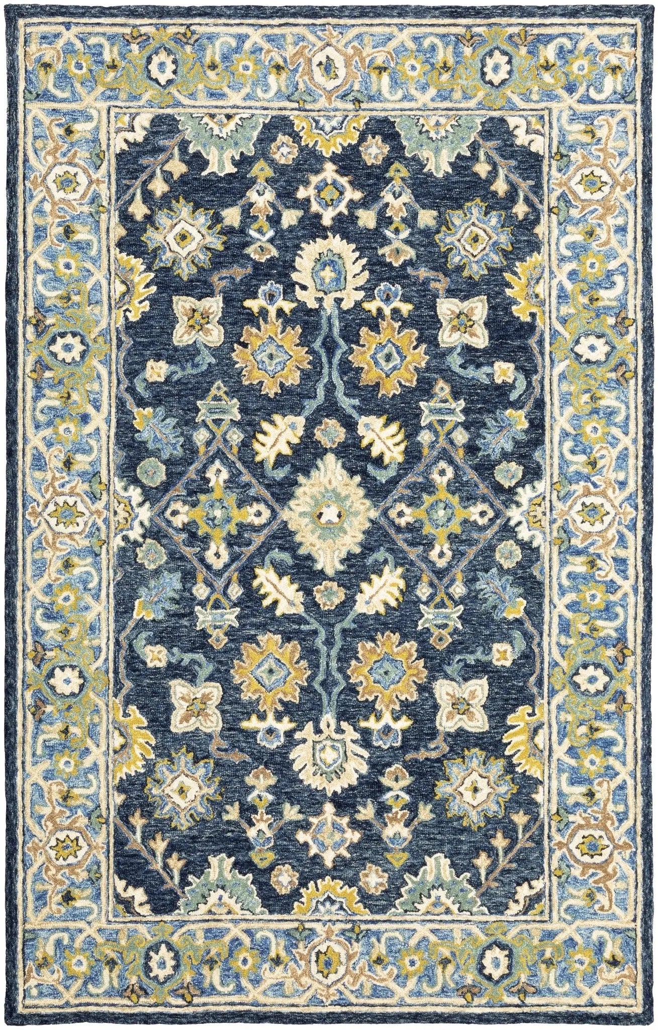 Alfresco 28405 Navy/Blue Rug - Baconco