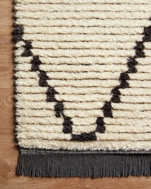 Alice ALI-04 Cream/Charcoal Rug - Baconco