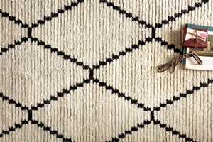 Alice ALI-04 Cream/Charcoal Rug - Baconco