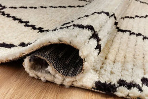 Alice ALI-04 Cream/Charcoal Rug - Baconco