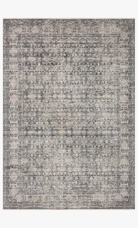 Alie ALE-03 Charcoal/Dove Rug - Baconco