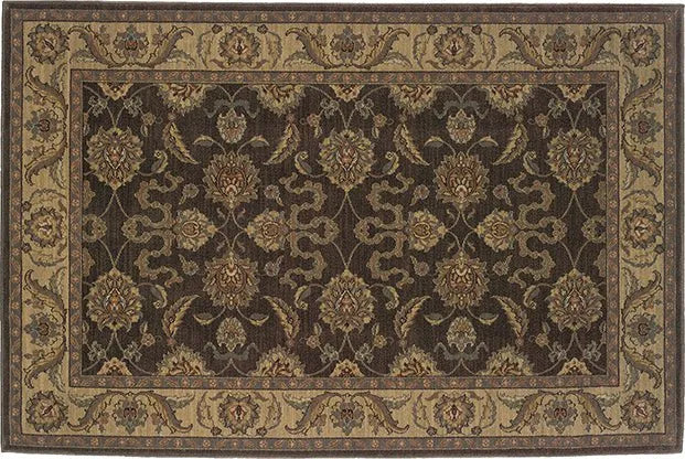 Allure 12B Brown/ Beige Rug - Baconco