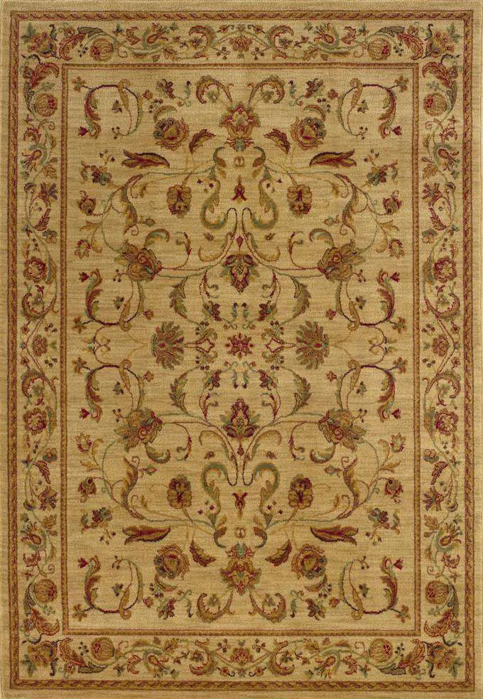 Allure 2A Beige/ Red Rug - Baconco