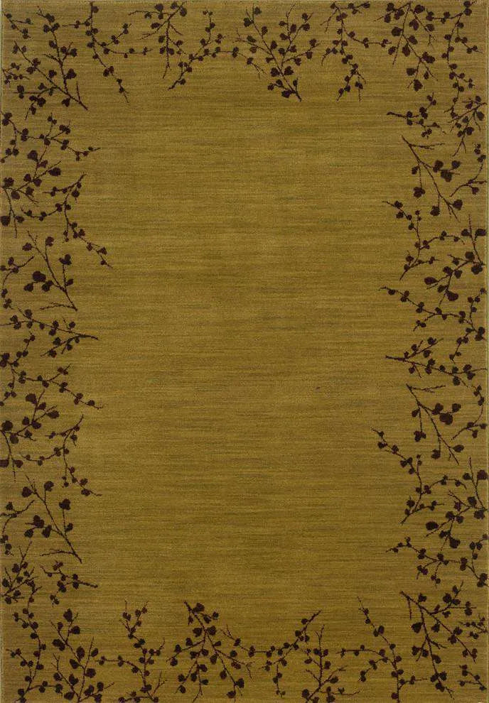 Allure 4B Gold/ Brown Rug - Baconco