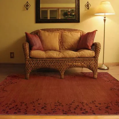 Allure 4C Red/ Brown Rug - Baconco