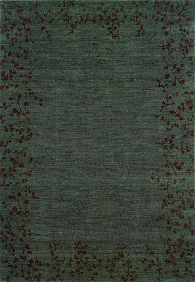 Allure 4D Blue/ Brown Rug - Baconco