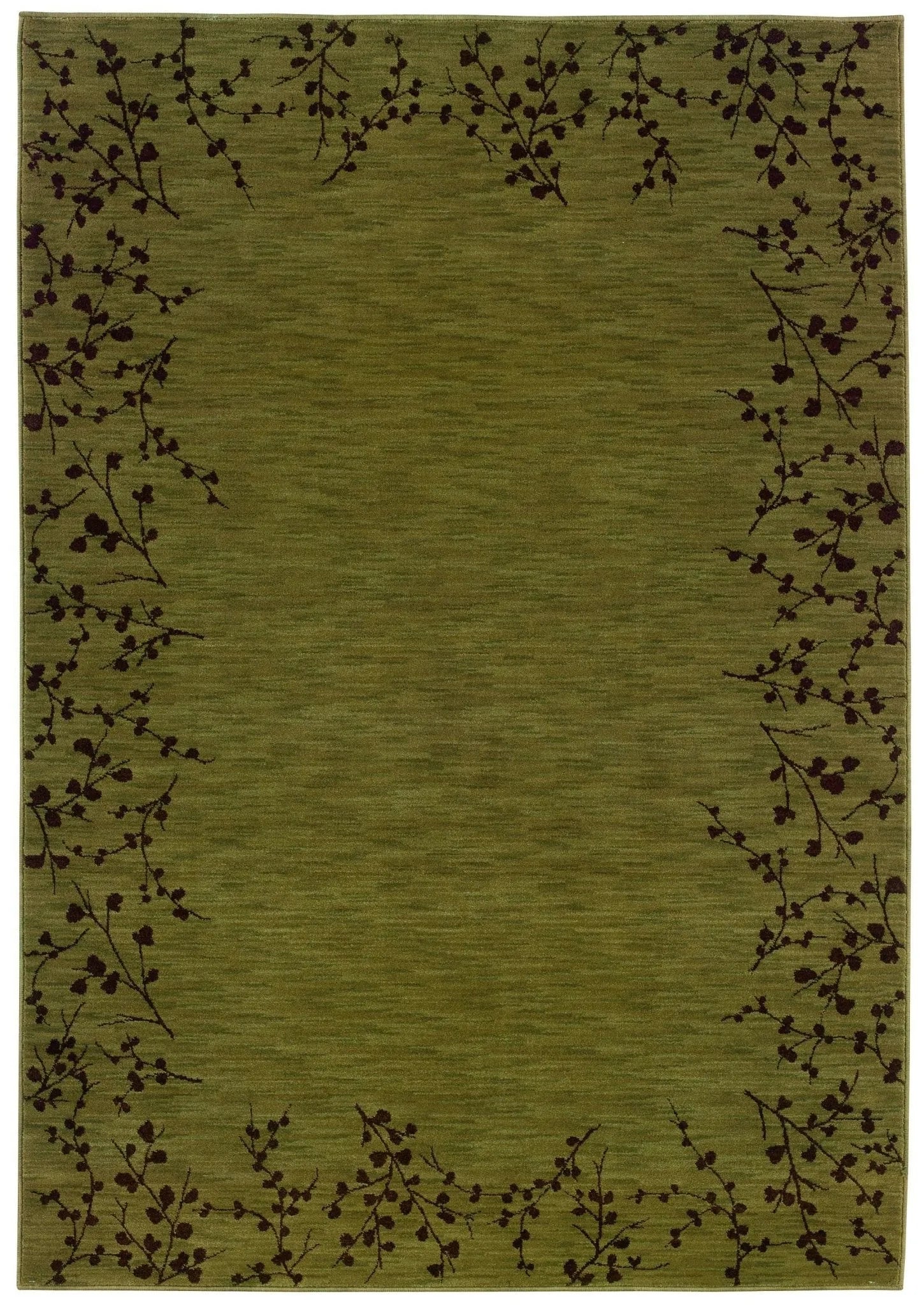 Allure 4E Green/ Brown Rug - Baconco