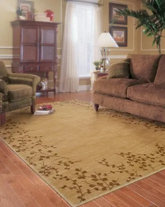 Allure 4F Beige/ Brown Rug - Baconco