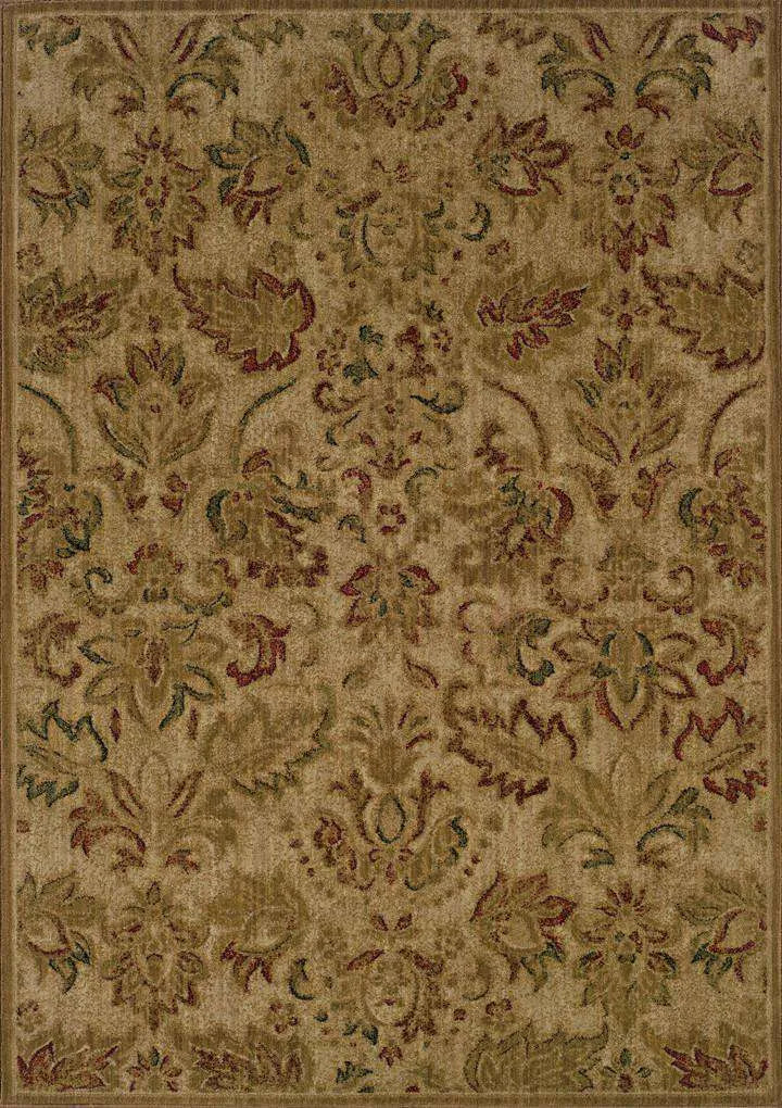 Allure 57B Beige/ Green Rug - Baconco