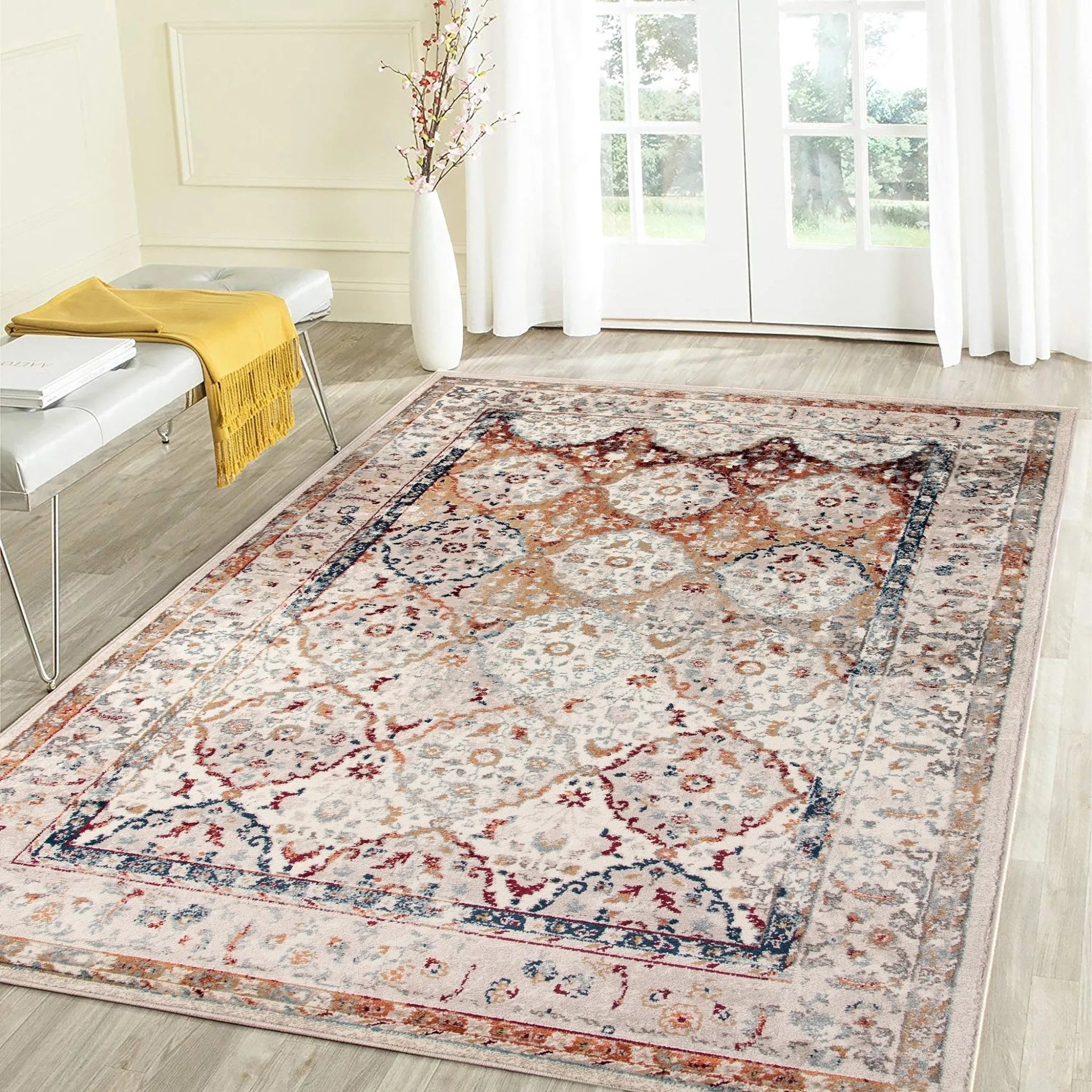 Allure ALU-5 Beige Rug - Baconco