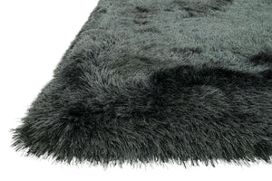 Allure Shag AQ 01 Graphite Rug - Baconco