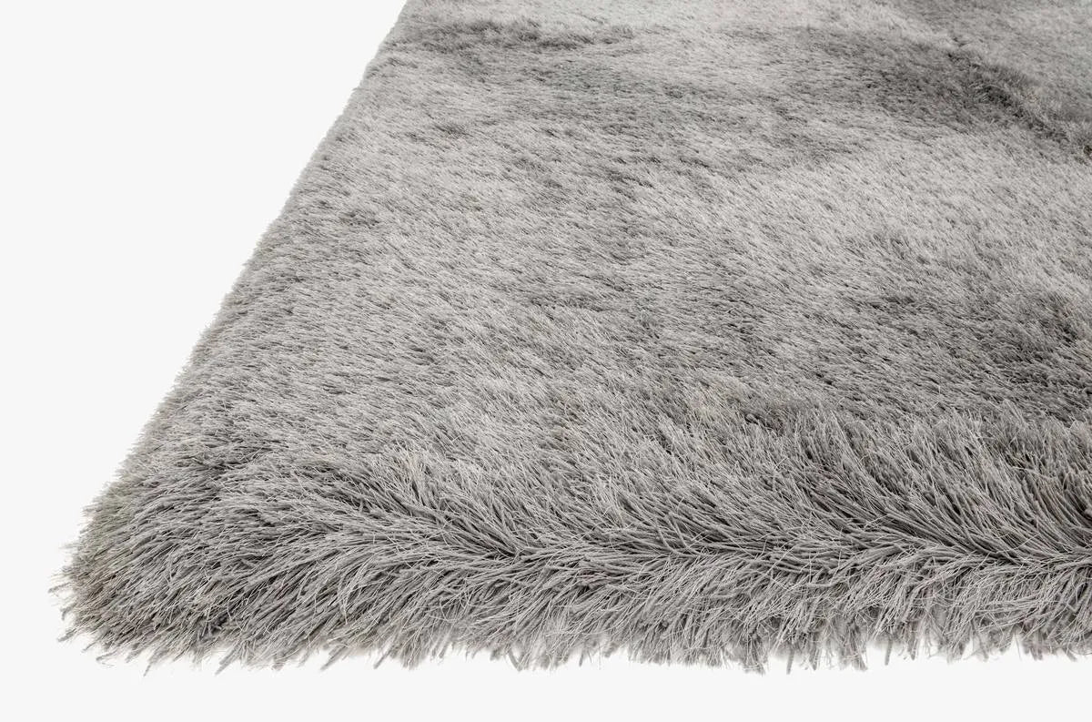 Allure Shag AQ 01 Platinum Rug - Baconco