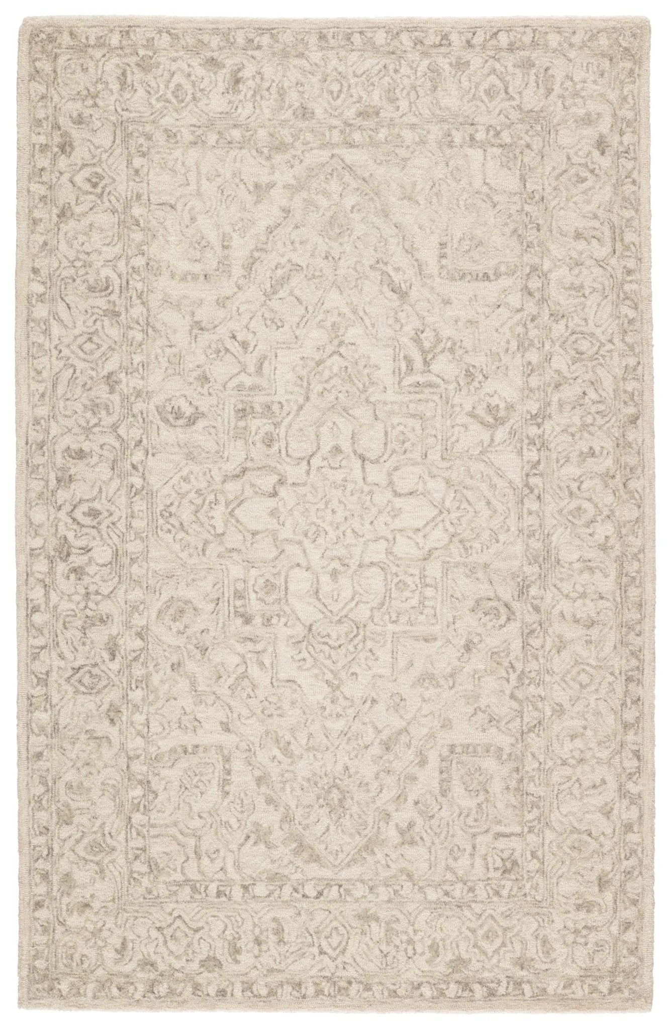 Almira Alr03 Lena Light Gray/Cream Rug - Baconco