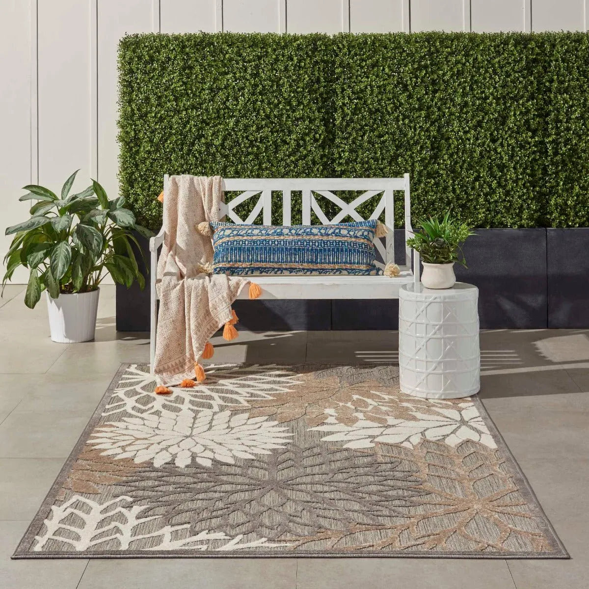 Aloha Alh05 Natural Rug - Baconco