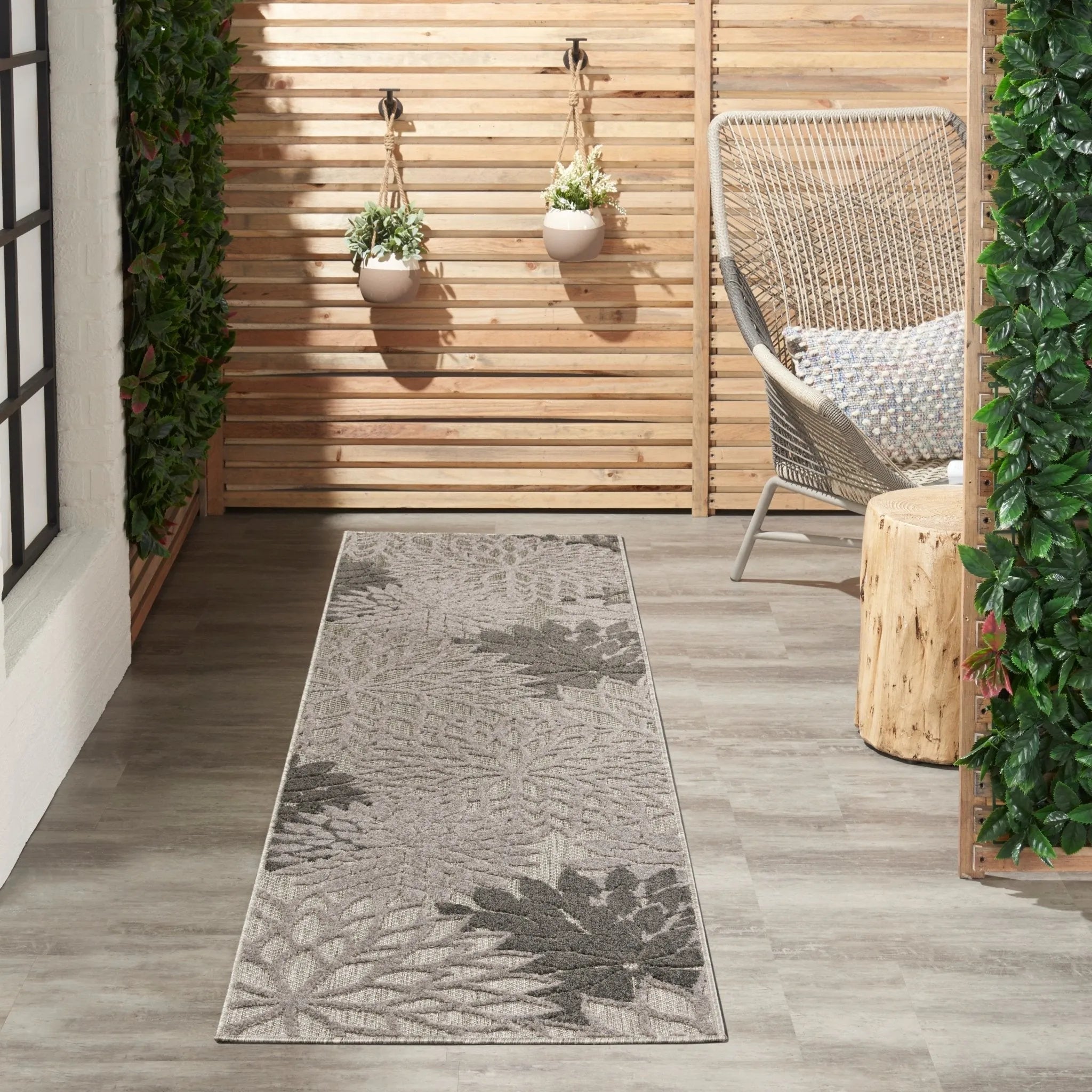 Aloha ALH05 Silver Grey Rug - Baconco