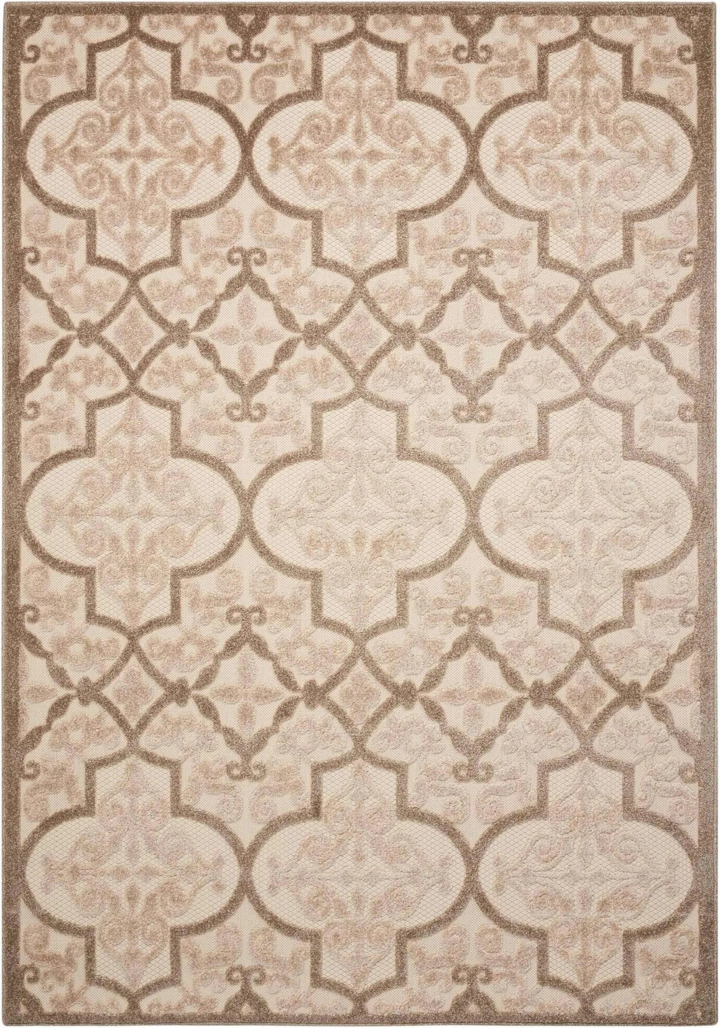 Aloha ALH14 Cream Rug - Baconco