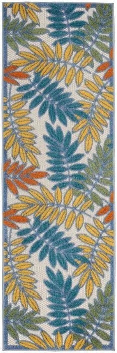 Aloha ALH18 Ivory/Multi Area Rug - Baconco