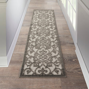 Aloha ALH21 Grey/Charcoal Rug - Baconco