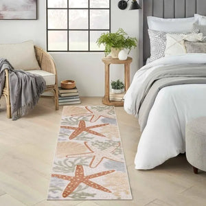 Aloha ALH24 Ivory/Multi Area Rug - Baconco