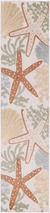 Aloha ALH24 Ivory/Multi Area Rug - Baconco