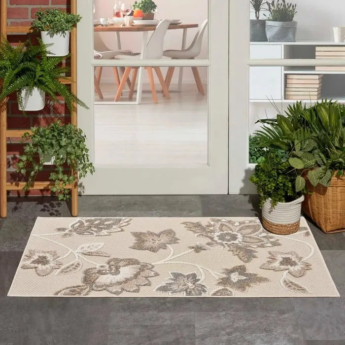 Aloha ALH31 Beige Area Rug - Baconco