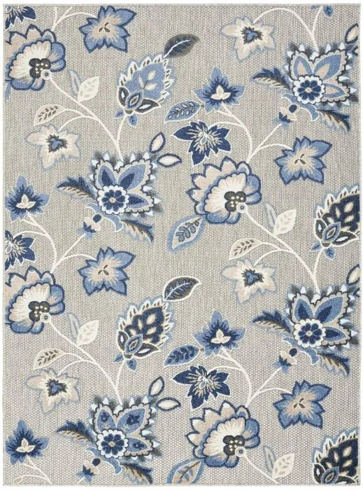 Aloha ALH31 Blue/Grey Area Rug - Baconco