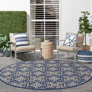 Aloha ALH34 Blue Area Rug - Baconco