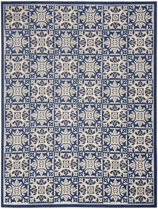 Aloha ALH34 Blue Area Rug - Baconco