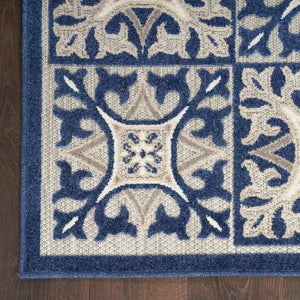 Aloha ALH34 Blue Area Rug - Baconco