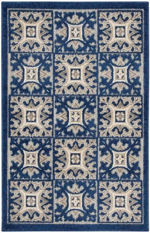 Aloha ALH34 Blue Area Rug - Baconco