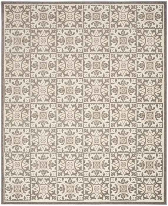 Aloha ALH34 Ivory/Grey Area Rug - Baconco