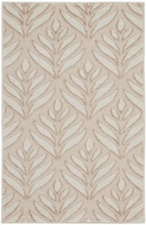 Aloha ALH35 Ivory/Grey Area Rug - Baconco